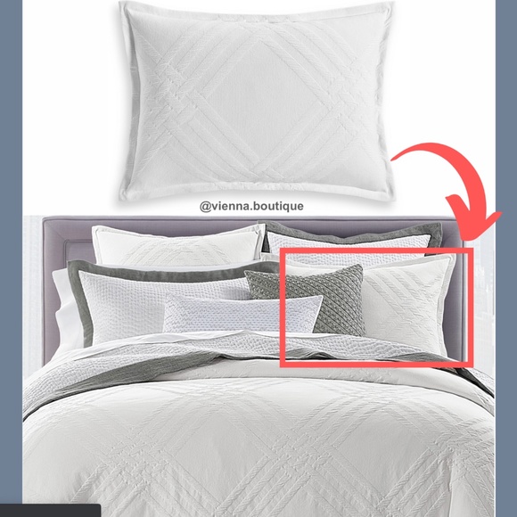 NIB Hotel Collection Locked Geo (1) Standard Sham - Picture 12 of 12